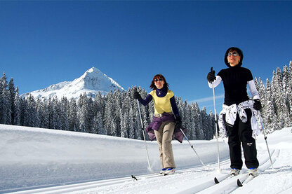 Panoramaloipe Kristberg Langlaufen