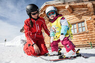 Skifahren mit der ganzen Familie